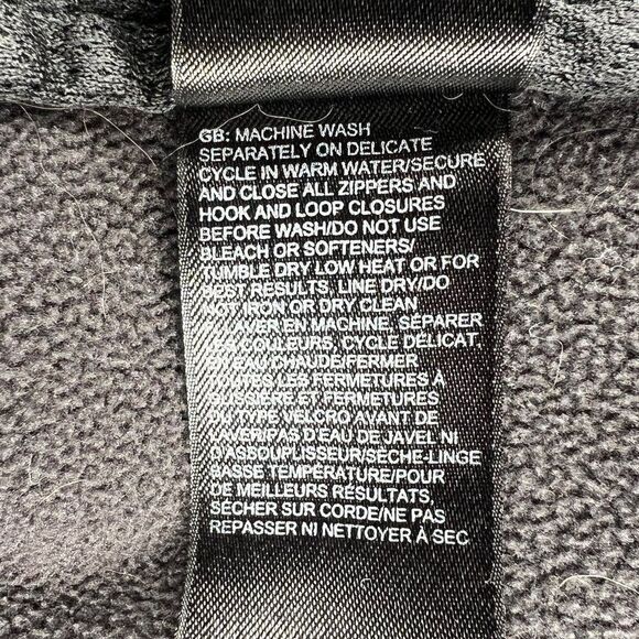 The North Face Men's Size Medium Black Full Zip Apex Performance Jacket - Picture 12 of 12